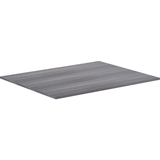 Lorell Revelance Conference Rectangular Tabletop - 59.9" x 47.3" x 1" x 1" - Material: Laminate - Finish: Weathered Charcoal