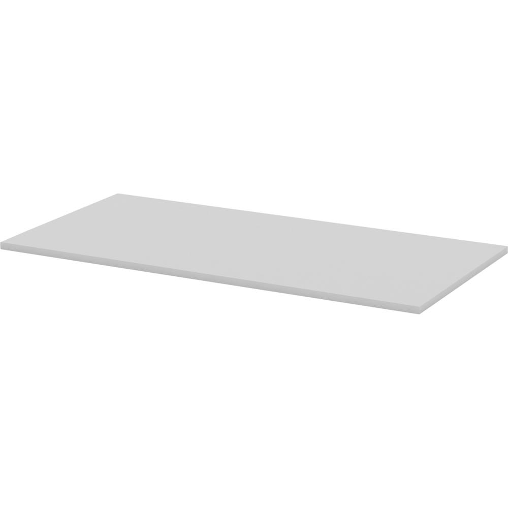 Lorell Width-Adjustable Training Table Top - For - Table TopGray Rectangle Top - 60" Table Top Length x 30" Table Top Width x 1" Table Top Thickness - Assembly Required - 1 Each