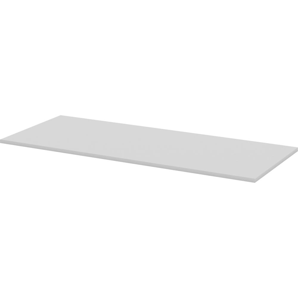 Lorell Width-Adjustable Training Table Top - For - Table TopGray Rectangle Top - 72" Table Top Length x 30" Table Top Width x 1" Table Top Thickness - Assembly Required - 1 Each