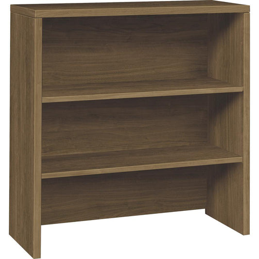 HON H105292 Bookcase Hutch - 36" x 14.6"37.1" - 2 Shelve(s) - Finish: Pinnacle, Laminate