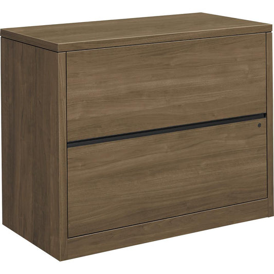 HON H10563 Lateral File - 36" x 20"29.5" - 2 Drawer(s) - Finish: Laminate, Pinnacle