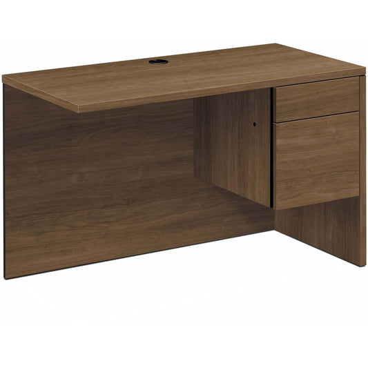 HON H10515R Return - 48" x 24"29.5" - 2 x File, Box Drawer(s) - Flat Edge - Finish: Pinnacle, Laminate