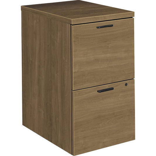 HON 10500 Series Mobile Pedestal | 2 File Drawers | 15-3/4"W | Pinnacle Finish - 15.8" x 22.8"28" - 2 x File Drawer(s) - Finish: Pinnacle