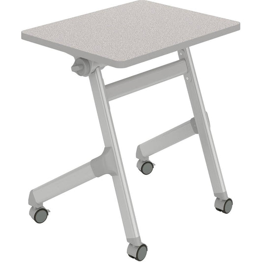 Safco Learn Nesting Rectangle Desk - For - Table TopGray Rectangle, Laminated Top - Four Leg Base - 4 Legs x 28" Table Top Width x 22.25" Table Top Depth - 29.50" Height - Assembly Required - High Pre