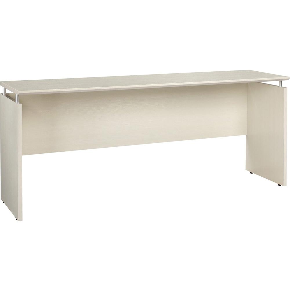 Safco Medina Textured Sea Salt Laminate Unit - 72" x 20"29.5" , 0" Table Top - Beveled Edge - Material: Medium Density Fiberboard (MDF), Laminate - Finish: Textured Sea Salt