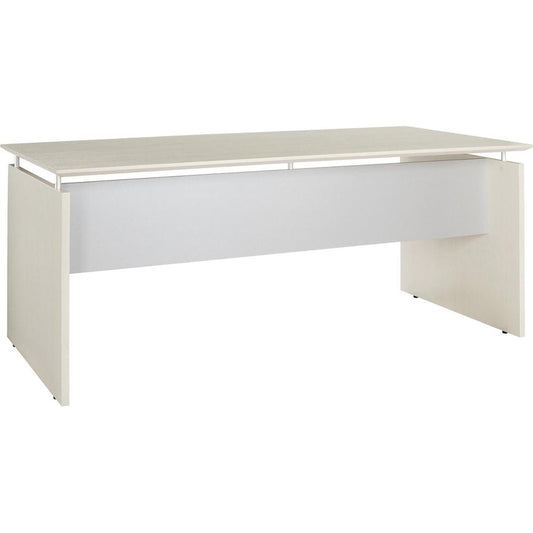 Safco Medina Textured Sea Salt Laminate Unit - 72" x 36"42.8" , 0" Table Top, 29.5" Work Surface - Beveled Edge - Material: Medium Density Fiberboard (MDF), Laminate - Finish: Textured Sea Salt, Silve