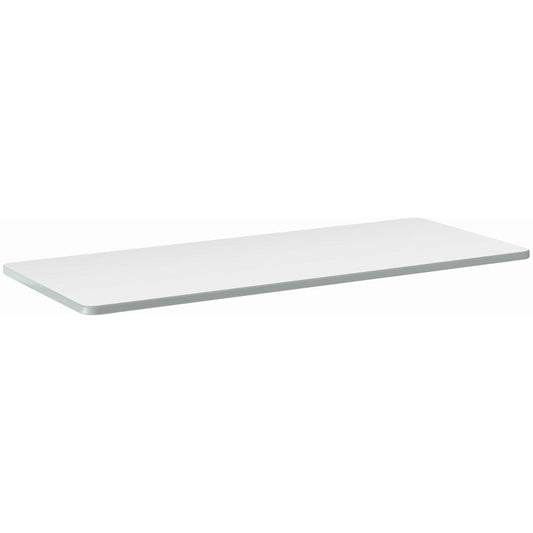 HON Build Series Rectangular Tabletop - For - Table TopRectangle Top - 25" to 34" Adjustment x 60" Width x 24" Depth - White