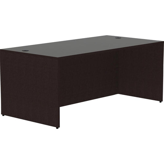 Lorell Espresso Laminate Desk - 48" x 30"29.5" Desk Shell, 1" Top - Finish: Espresso