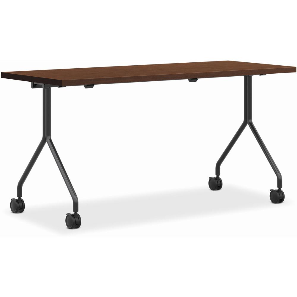 HON Between Nesting Table | Rectangle | 30"D x 60"W | Shaker Cherry Laminate - For - Table TopRectangle Top - Flip Base x 60" Table Top Width x 30" Table Top Depth x 1.13" Table Top Thickness - 29" He