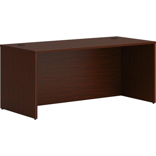 HON Mod Desk Shell | 66"W | Traditional Mahogany Finish - 66" x 30"29" - Finish: Traditional Mahogany, Laminate