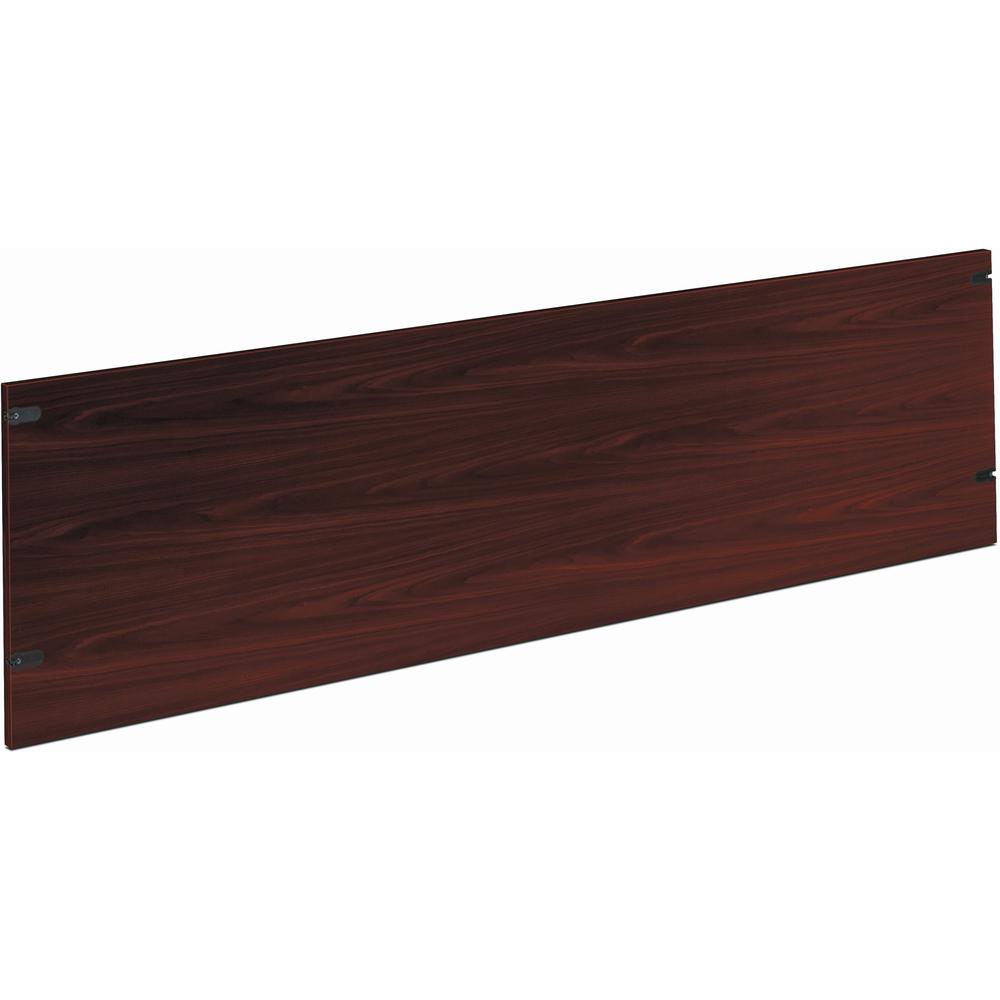 HON 10500 H105857 Back Enclosure - 75.8" x 0.8"18.6" - Finish: Mahogany