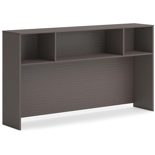 HON Mod HLPLDH72 Hutch - 72" x 14"39.8" - Finish: Slate Teak