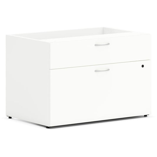 HON Mod HLPLCL3020BF Credenza - 30" x 20"21" - 2 Drawer(s) - Finish: Simply White