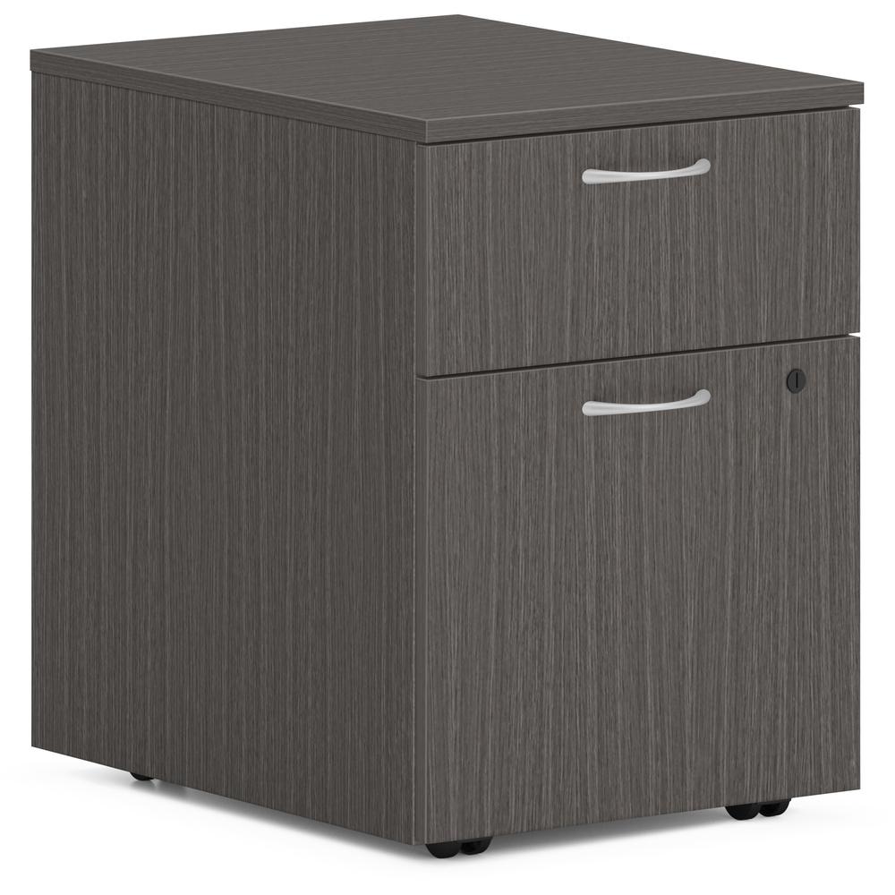 HON Mod HLPLPMBF Pedestal - 15" x 20"20" - 2 x Box, File Drawer(s) - Finish: Slate Teak