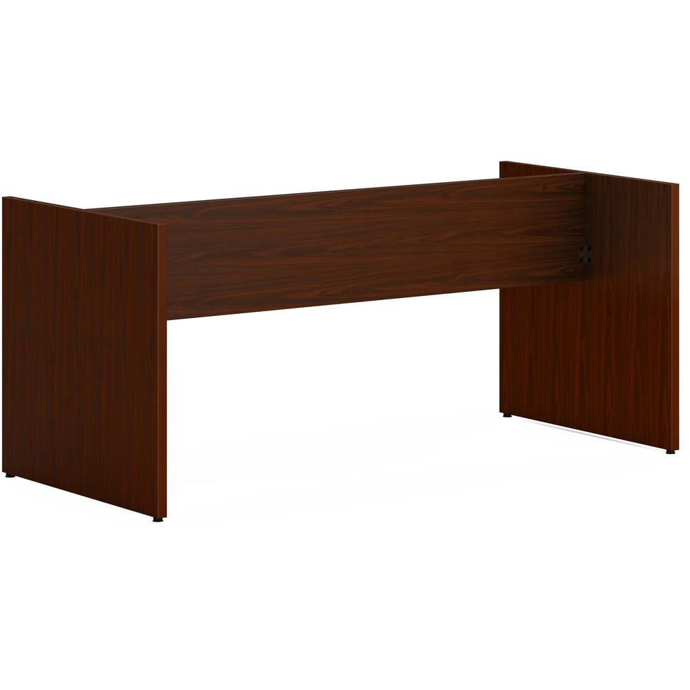 HON Mod HLPLTBL96BASE Conference Table Base - Finish: Traditional Mahogany