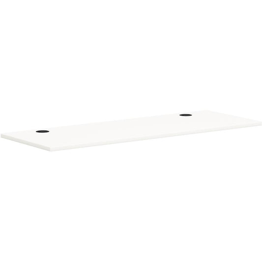 HON Mod HLPLRW6624 Work Surface - 66" x 24" - Finish: Simply White