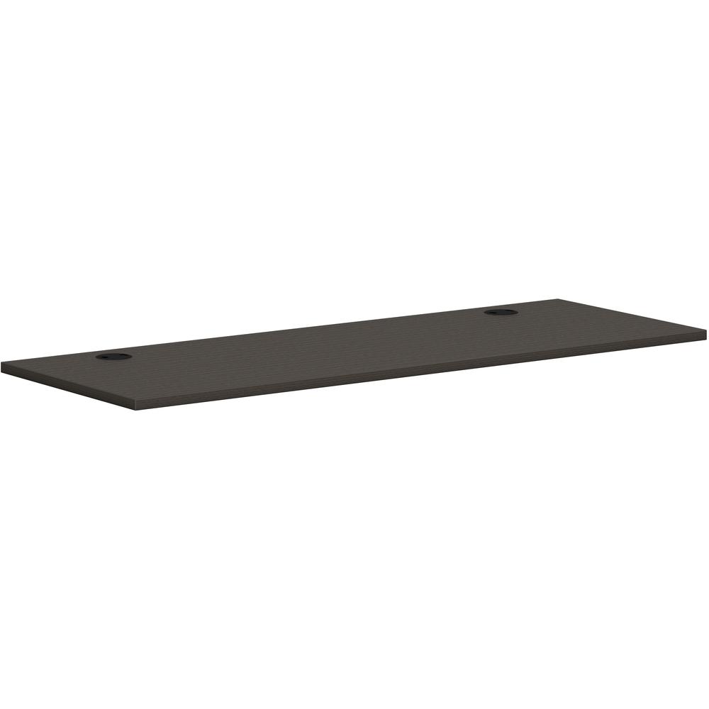 HON Mod HLPLRW6624 Work Surface - 66" x 24" - Finish: Slate Teak