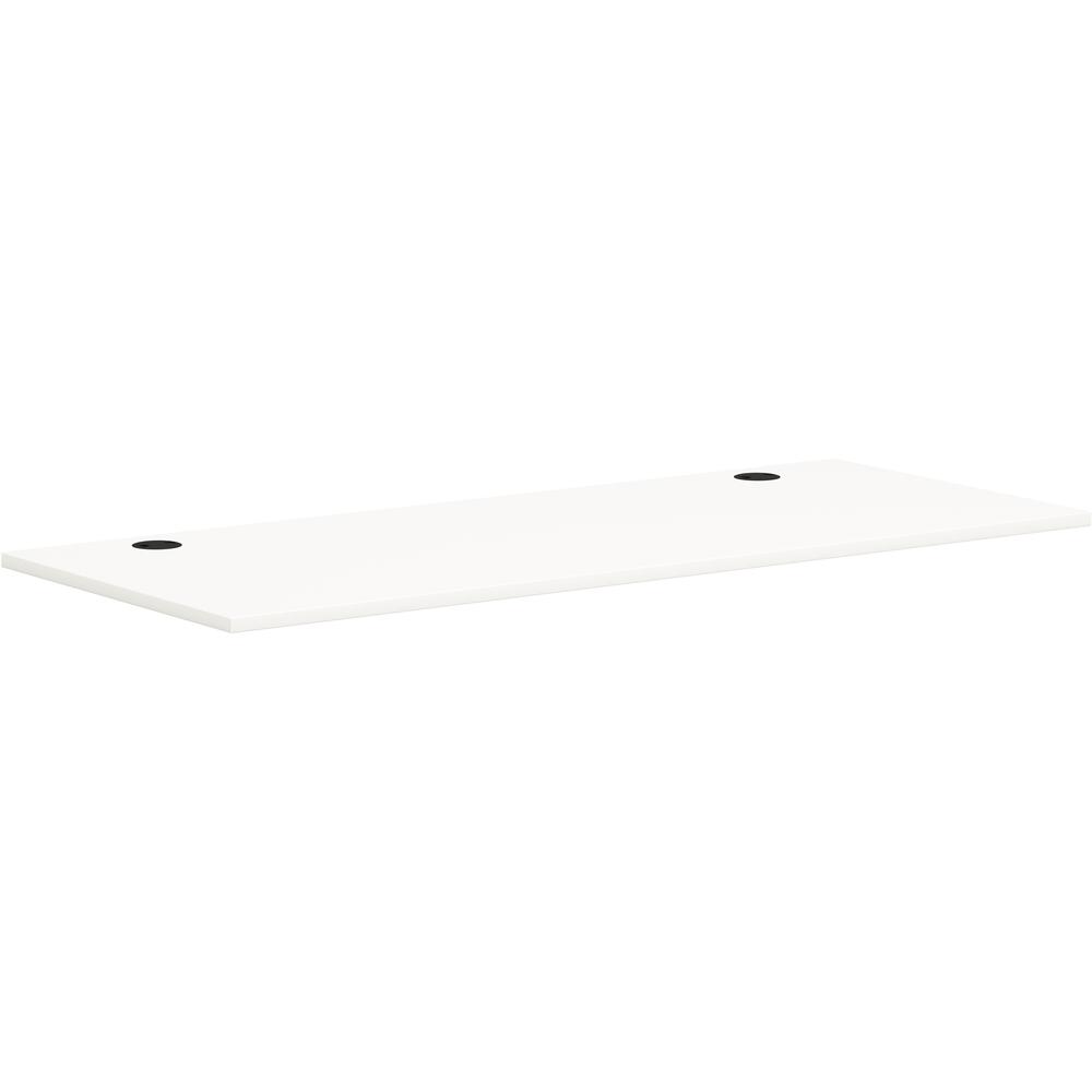 HON Mod HLPLRW7230 Work Surface - 72" x 30" - Finish: Simply White