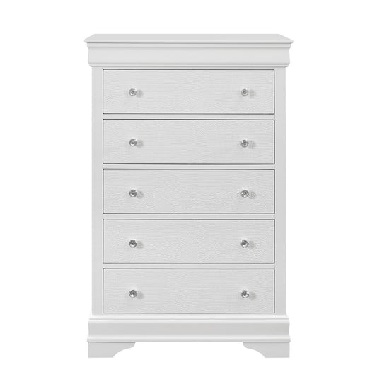 Pompei-Metallic White-Ch, Chest