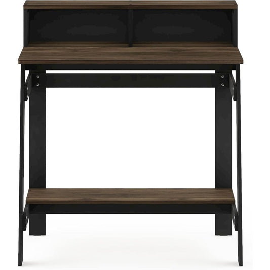 Furinno Simplistic A Frame Computer Desk, Columbia Walnut