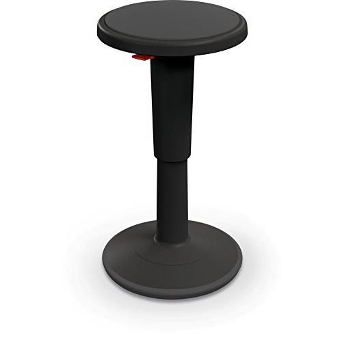 Hierarchy Height Adjustable Grow Stool- Tall Stool (Black)