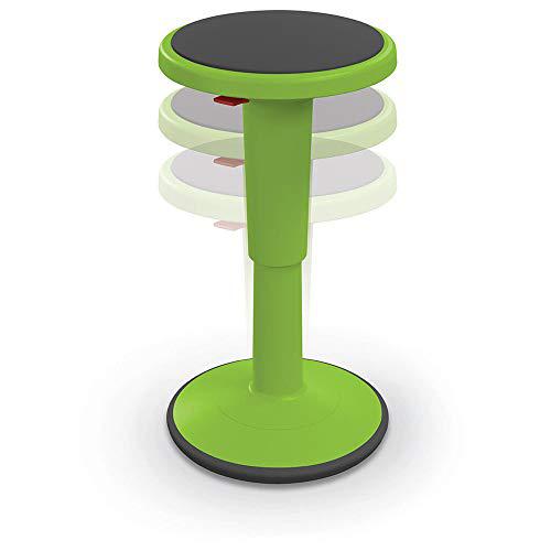 Hierarchy Height Adjustable Grow Stool- Tall Stool (Green)