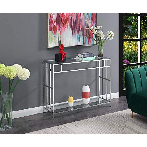 Mission Glass Console Table