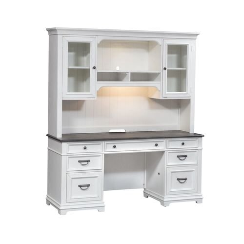 Credenza & Hutch (417-HOJ-CHS)