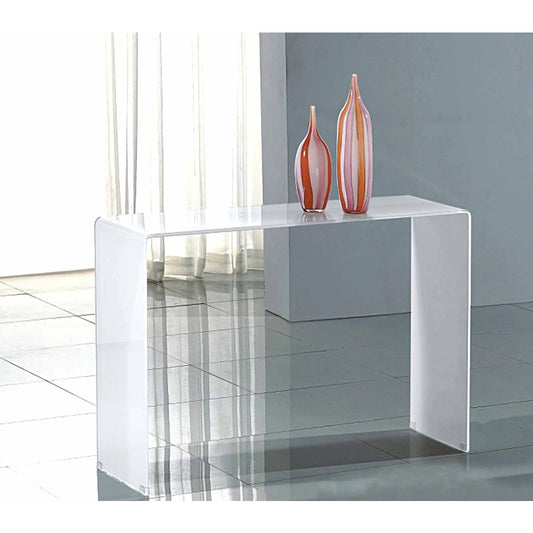 Bent Glass Inset Coffee Table, Extra White, 12Mm Thick Glass