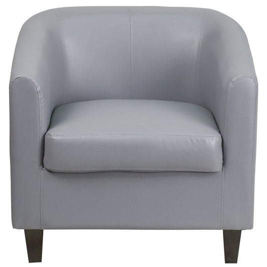 Gray LeatherSoft Lounge Chair