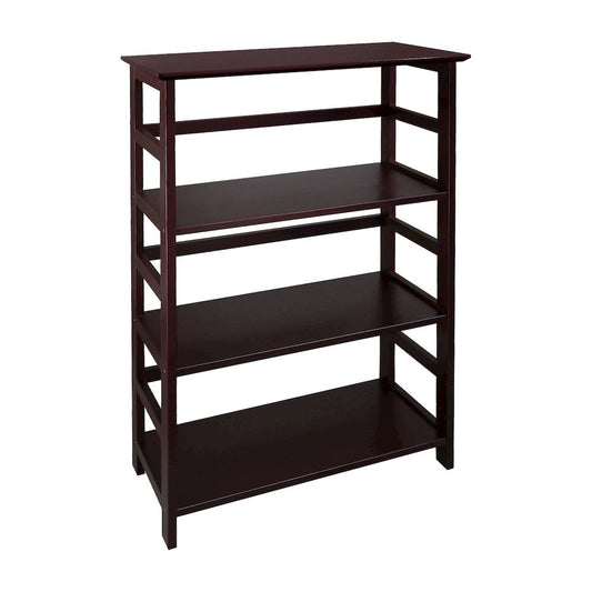 Soho Manhattan 4-Shelf Bookcase 26" Wide - Espresso