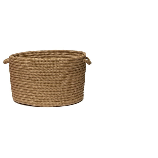 Simply Home Solid - Cafe Tostado 24"x14" Utility Basket