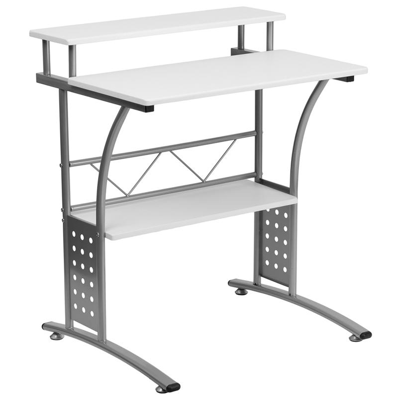 Clifton White Computer Desk